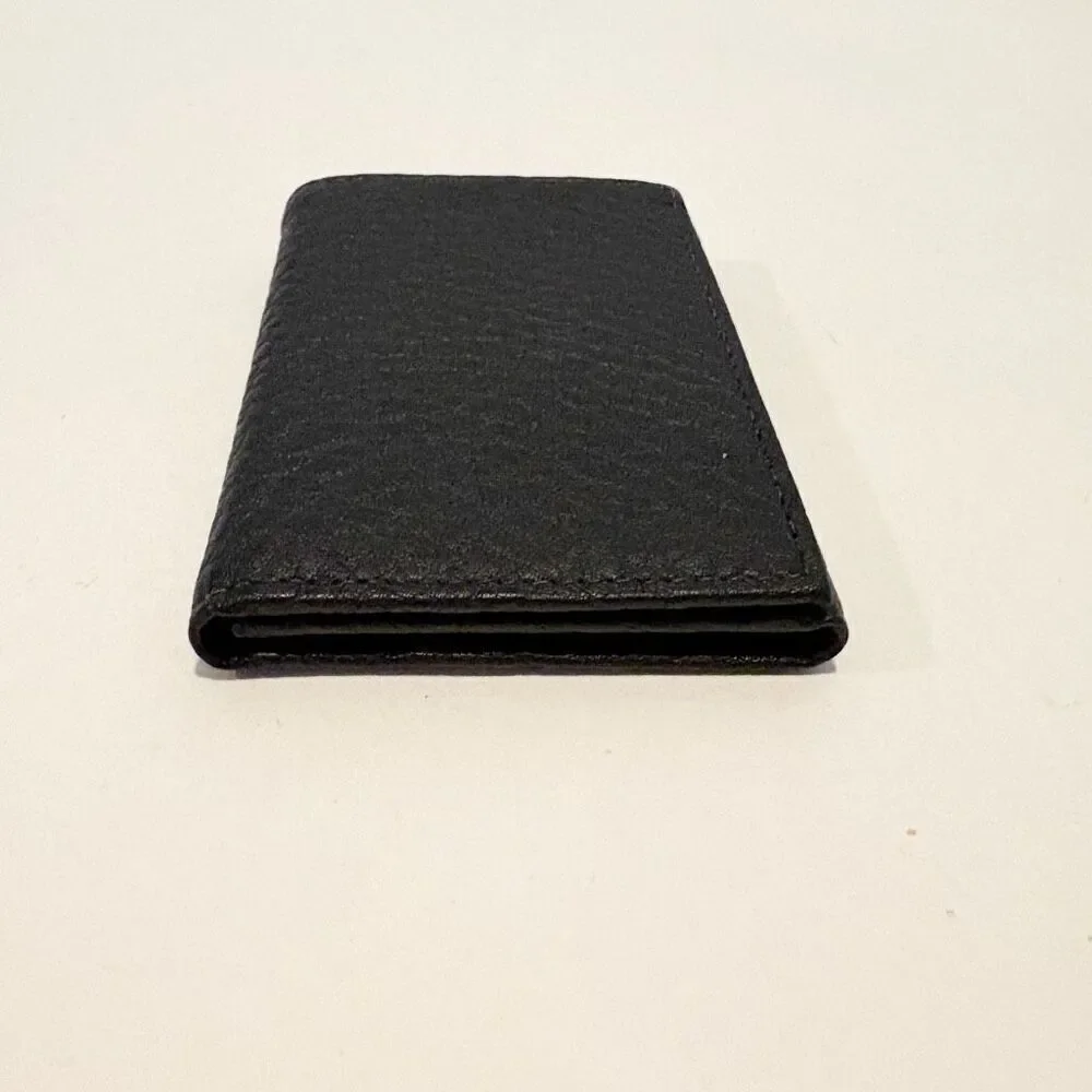 NWOT Dooney & Bourke Trifold Wallet Black Leather $117.00 Made in USA